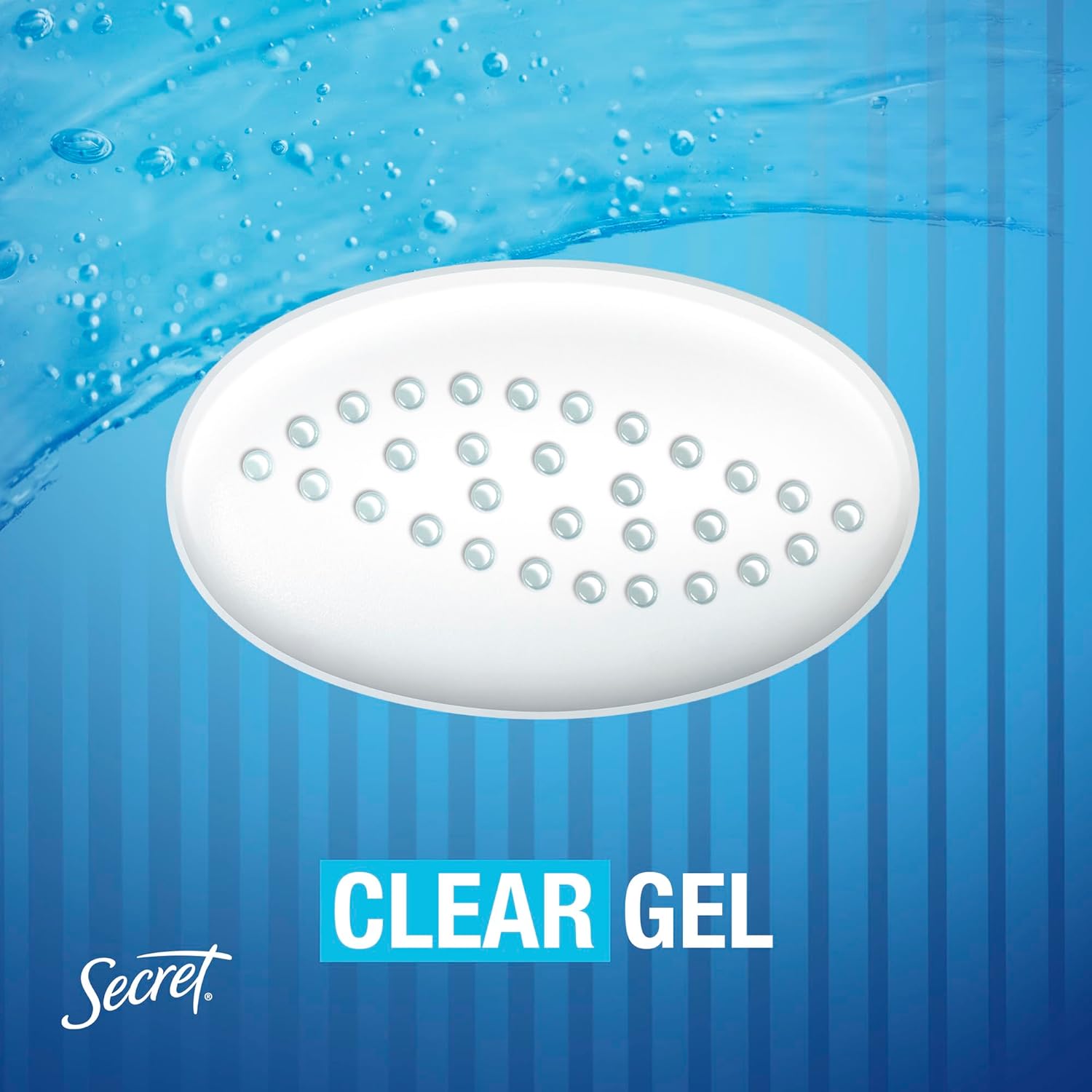 Secret Antiperspirant Deodorant for Women | Clear Gel Antiperspirant | 75ml