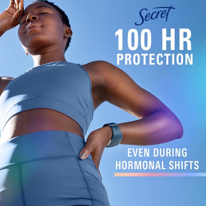 Secret Clinical Antiperspirant & Deodorant, Completely Clean, 100 Hour Invisible Solid - 1.6 Oz