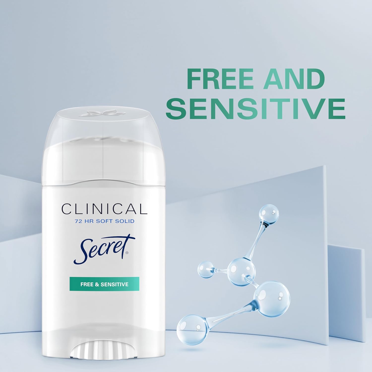 Secret Clinical Strength | Soft Solid | Unscented | 1.6 Oz