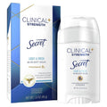 Secret Clinical Strength Antiperspirant, Light & Fresh Scent, 48hr Solid - 1.6 Oz