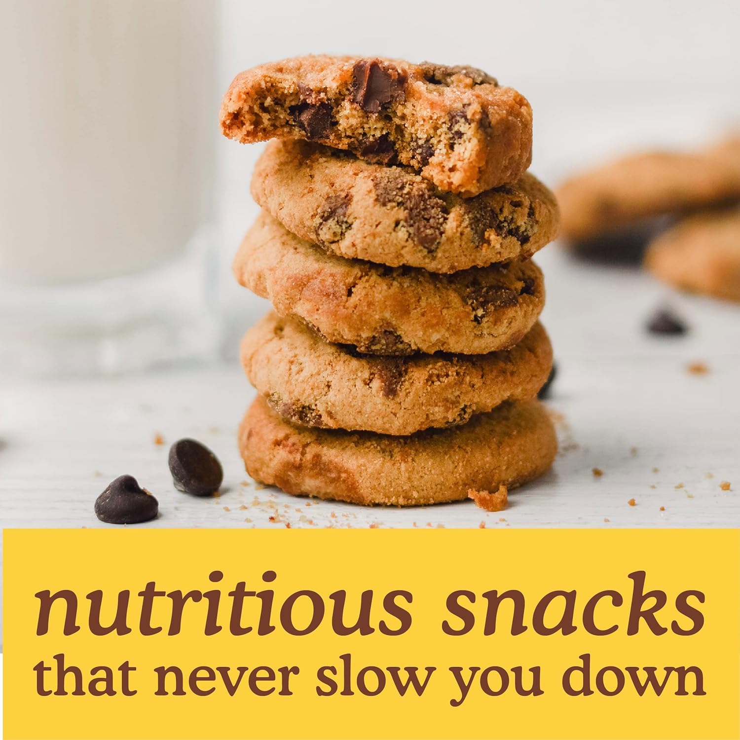 Simple Mills Crunchy Almond Flour Cookies, Chocolate Chip, Gluten Free - 5.5 Oz