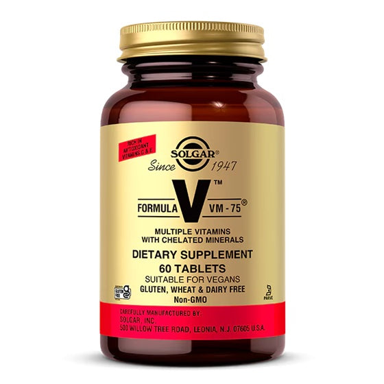 Solgar Formula VM-75, 60 Tablets
