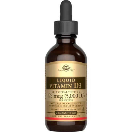 Solgar Liquid Vitamin D3 5000 IU, 59ml