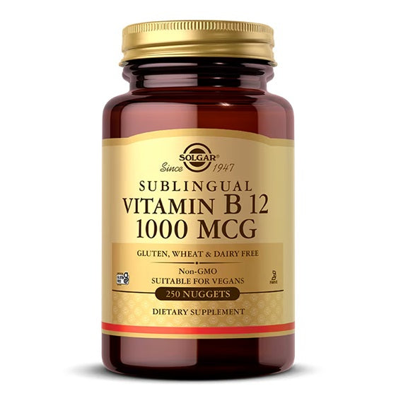 Solgar Vitamin B12 1000 µg, 250 Nuggets