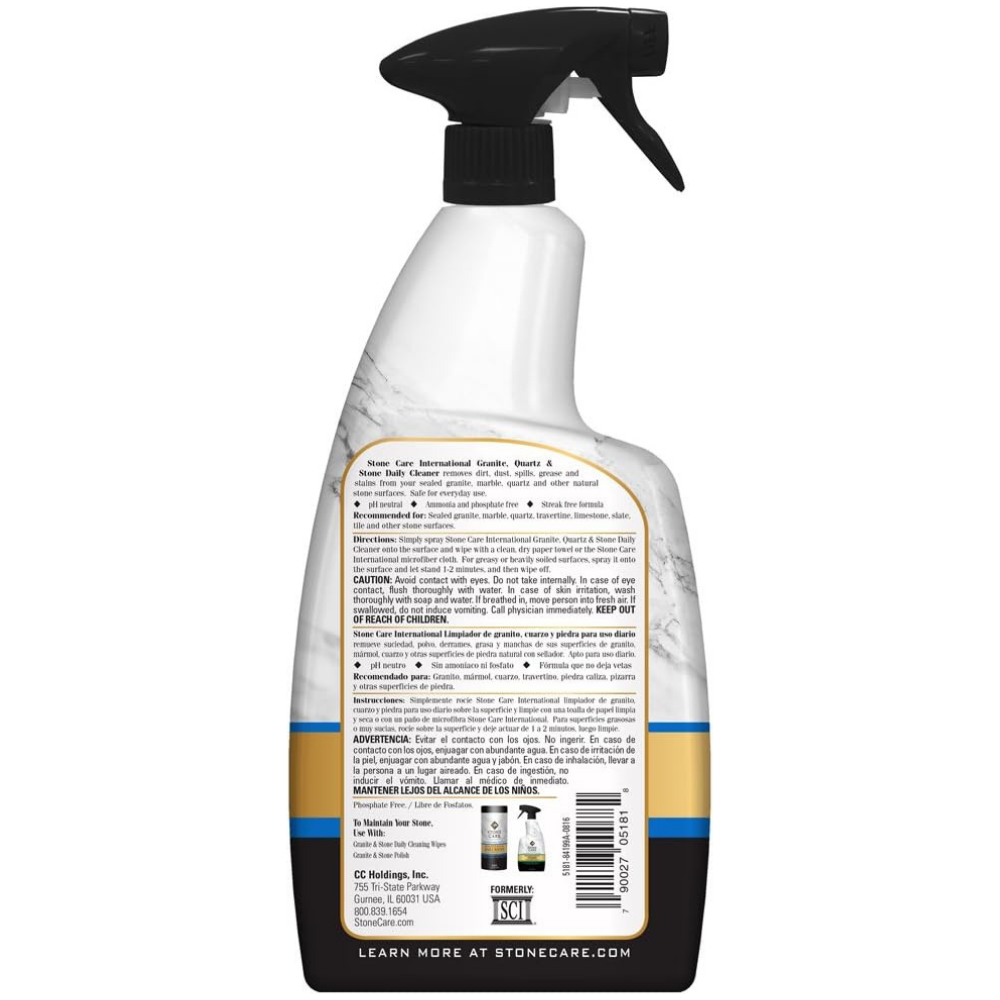 Stone Care Daily Cleaner | 32 Oz (946 ml)