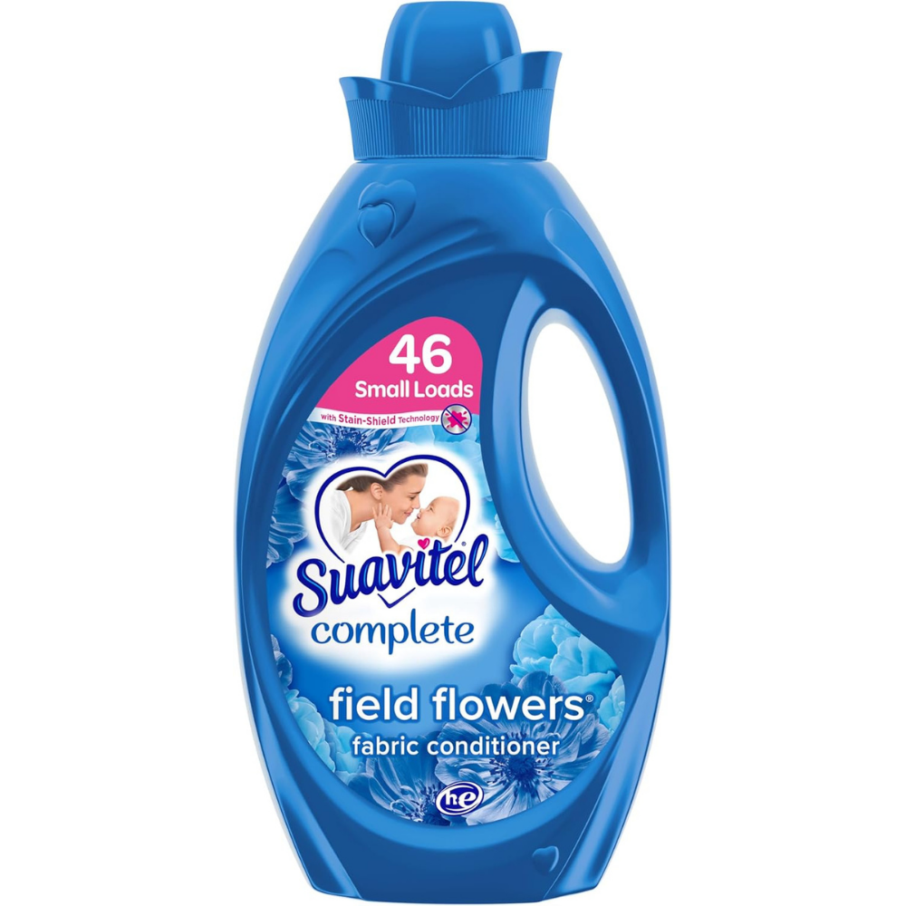 Suavitel Complete Liquid Fabric Softener – Field Flowers, 46 Oz