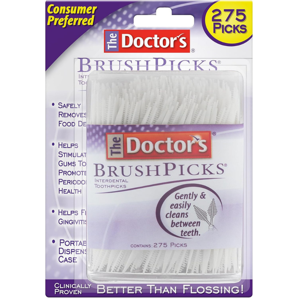 The Doctor’s BrushPicks Interdental Toothpicks | 275 Count