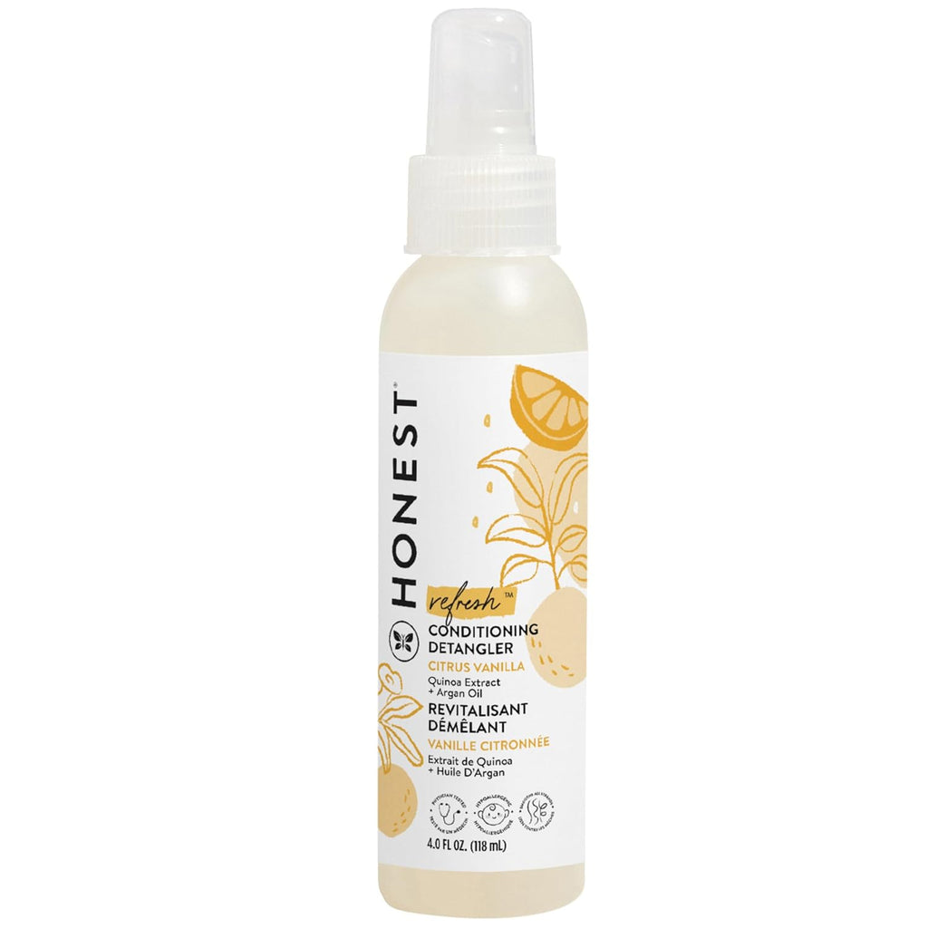 The Honest Company Conditioning Detangler Spray, Sweet Orange Vanilla, 4 Oz