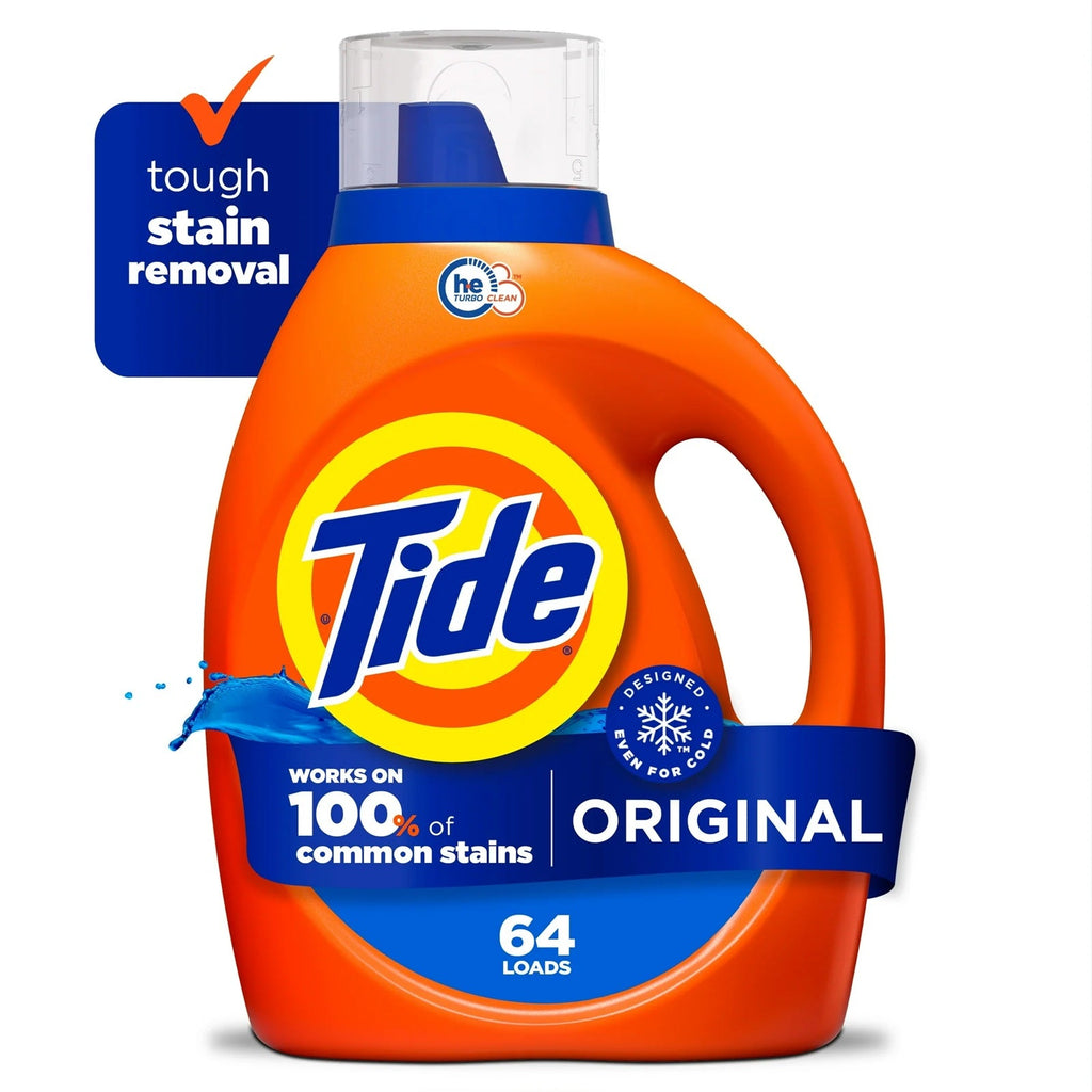 Tide Laundry Detergent | Original Scent | 64 Loads