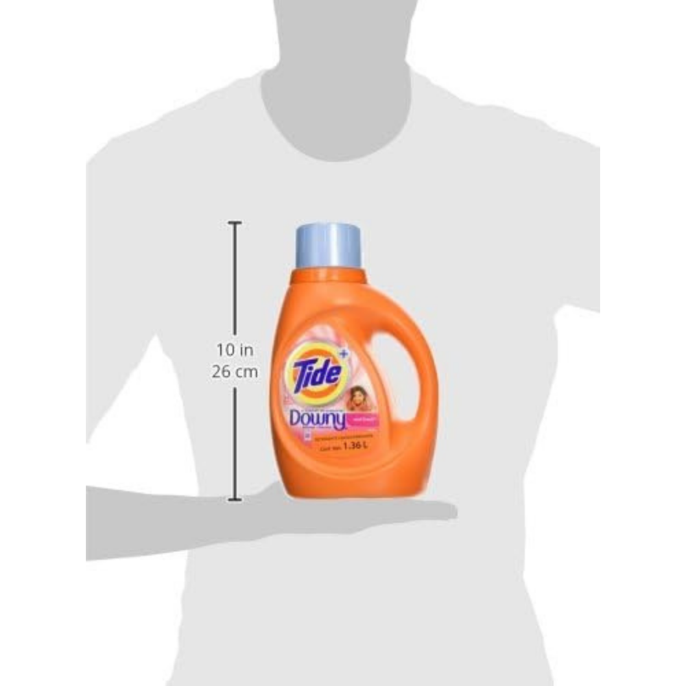 Tide Plus With Downy | April Fresh | 46 Oz (1.36L)