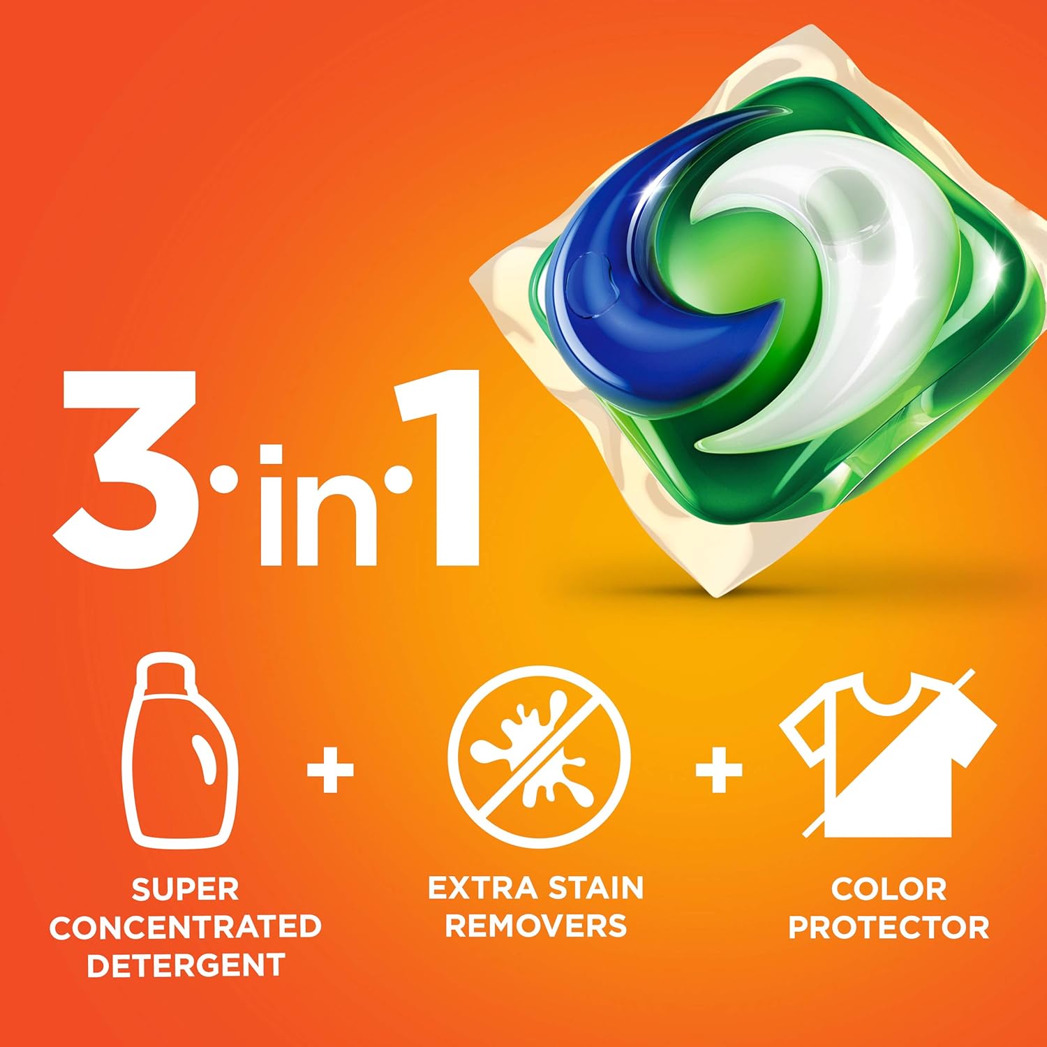 Tide Pods 3 in 1 Original, 42 Count