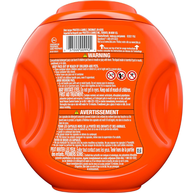 Tide Pods 3 in 1 Laundry Detergent Pacs, Spring Meadow Scent, 42 Count