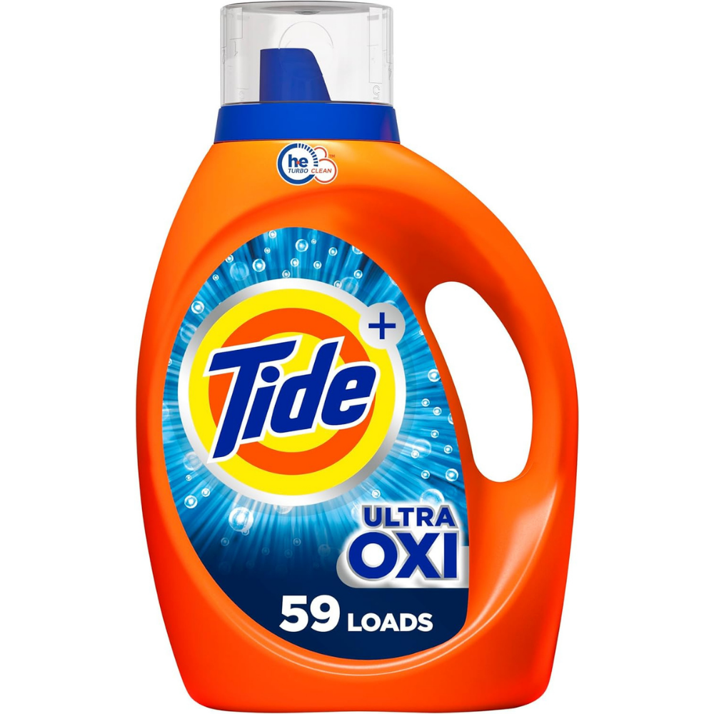 Tide Ultra Oxi Liquid Detergent, 59 Loads - 84 Oz