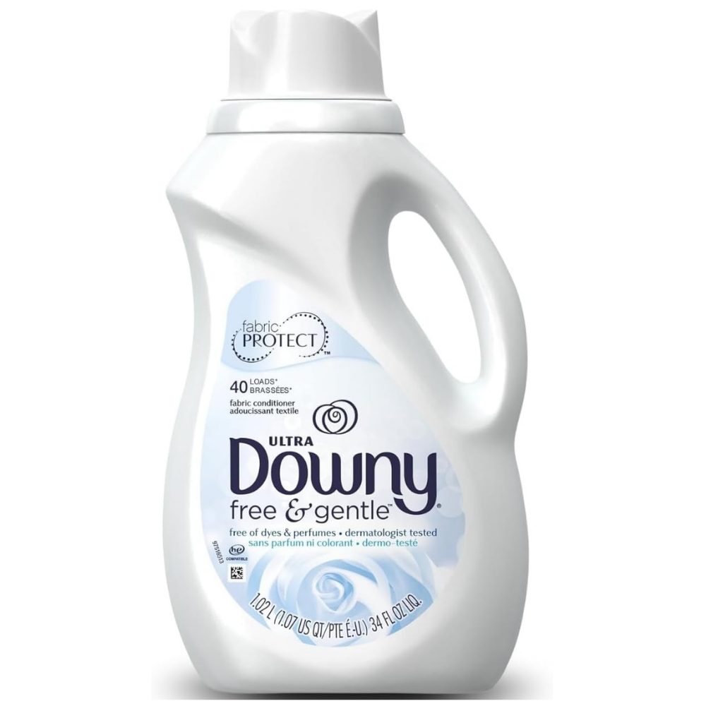 Ultra Downy Free & Gentle Fabric Softener, 34 Oz
