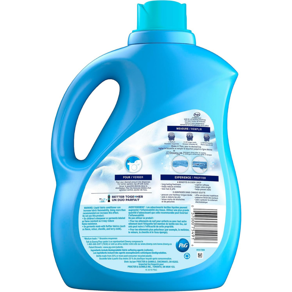 Ultra Downy Liquid Fabric Conditioner | Cool Cotton | 103 Oz (3.06L)