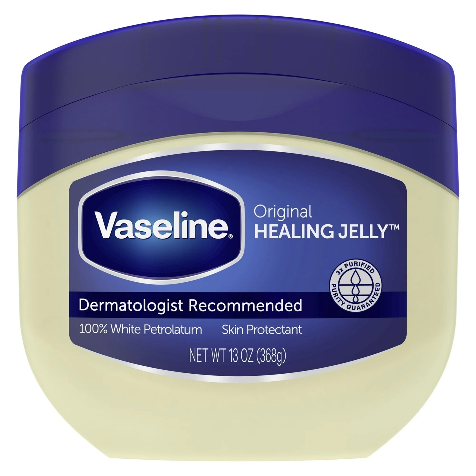 Vaseline Pure Petroleum Jelly, Original - 13 Oz