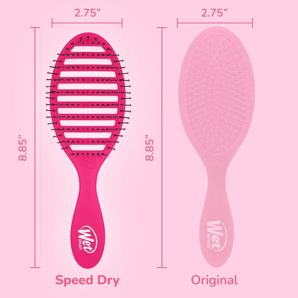 Wet Brush Speed Dry Detangler, Pink