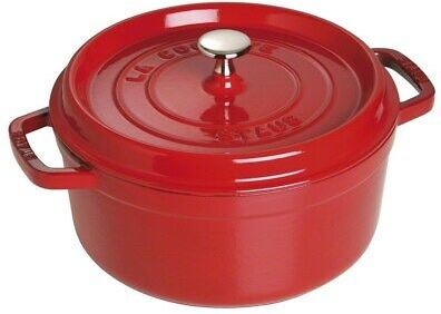 Staub 26" Round Casserole 5.2L Cherry