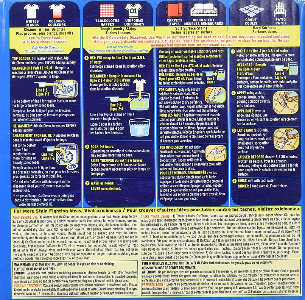 OxiClean 275 Loads Stain Remover