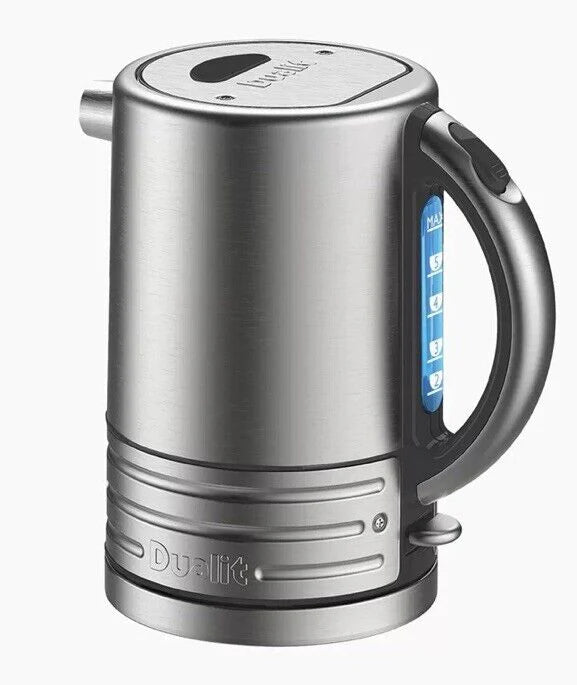 Dualit Architect 1.5L Kettle and 4 Slice Toaster Set Midnight Grey