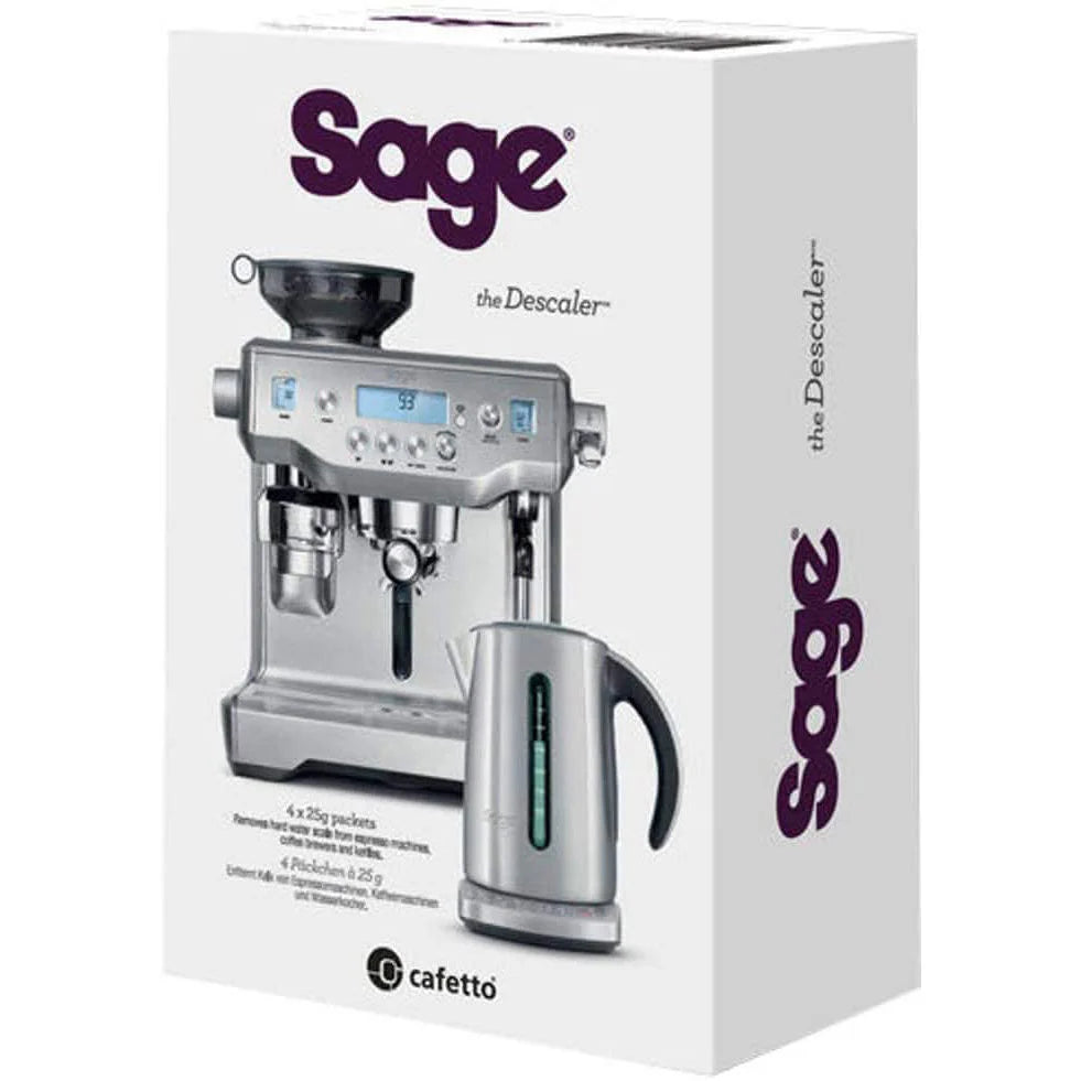 Sage Coffee Machine Descaler 4x25g packs