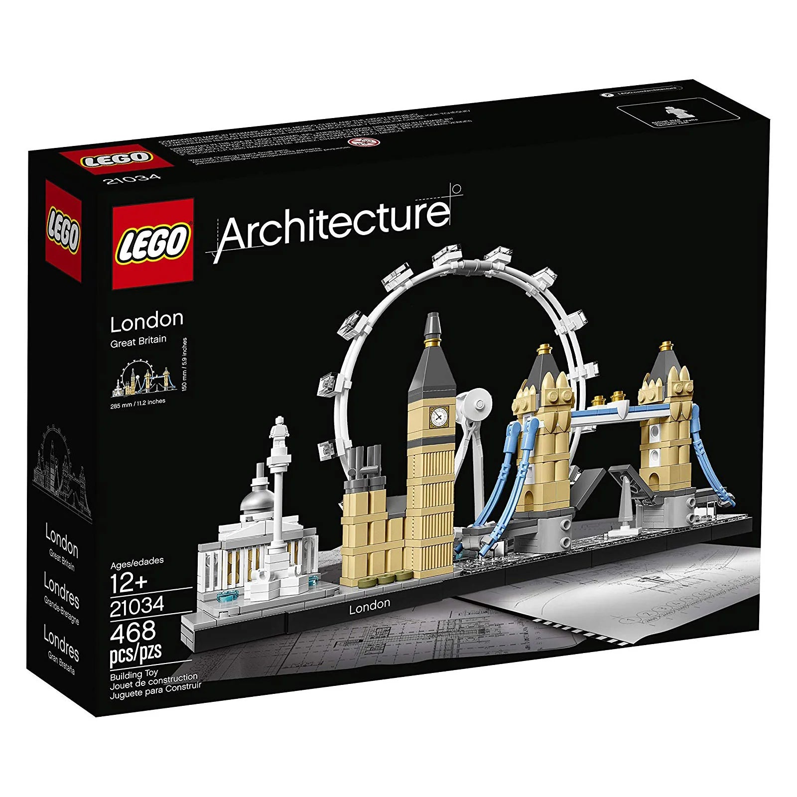 LEGO Architecture London Skyline Collection Gift (21034).