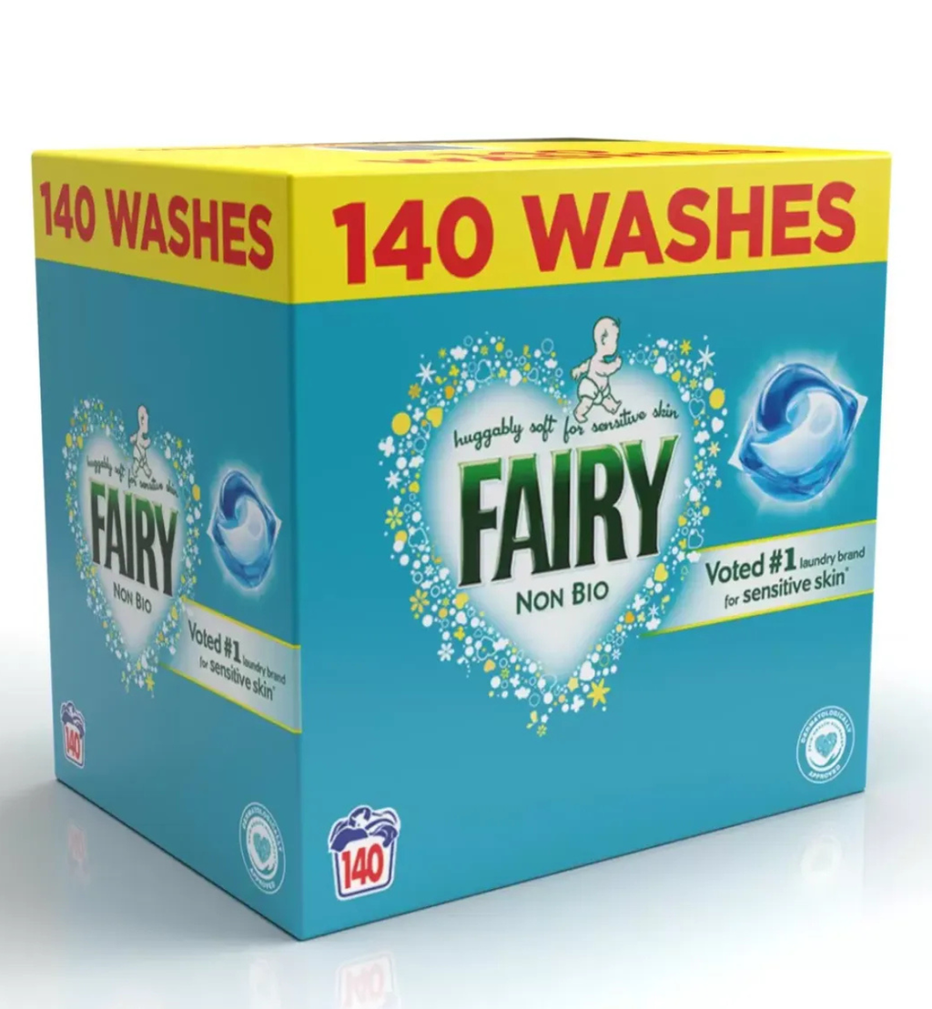 Fairy Cleaning Pods – 140 Washes