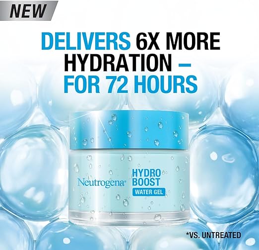 Neutrogena Hydro Boost Gel Cream with Hyaluronic Acid + Amino Acids + Electrolytes + Ceramides - For dry skin