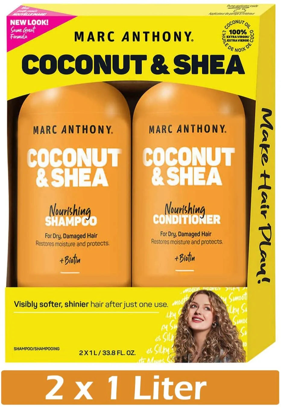 Marc Anthony Shampoo & Conditioner 2x1L