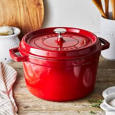 Staub 26" Round Casserole 5.2L Cherry