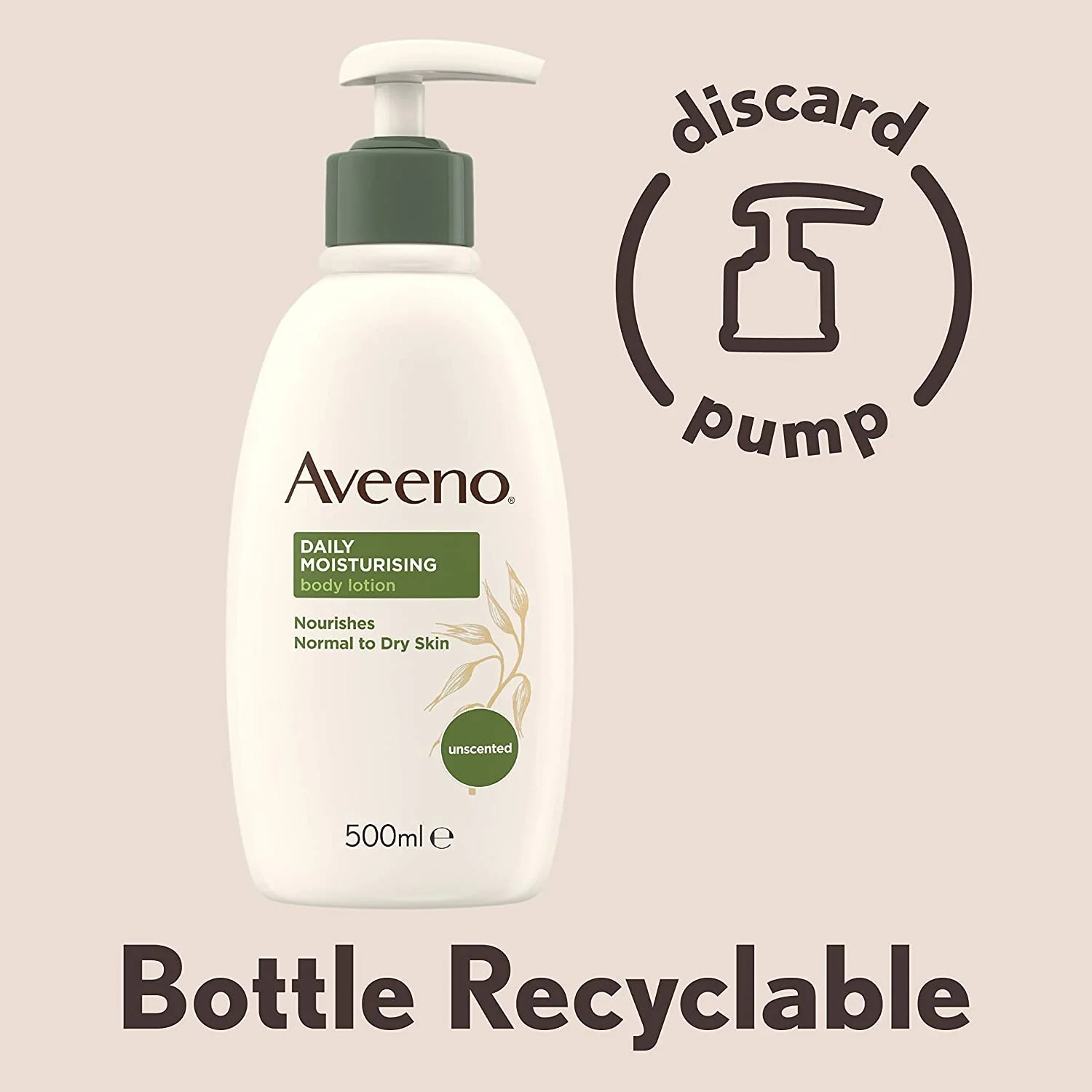Aveeno Daily Moisturising Lotion, Moisturises for 24 Hours, Body Lotion for Normal to Dry Skin Care