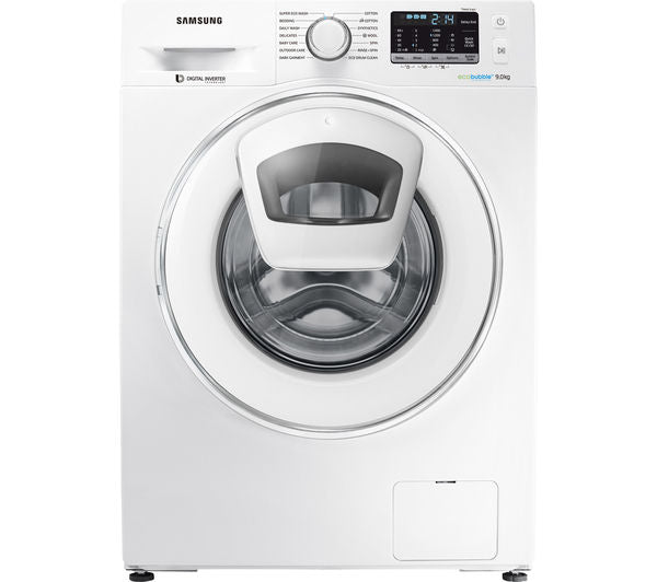 SAMSUNG front load AddWash WW80K5410WW/EU 8 kg 1400 Spin Washing Machine - White