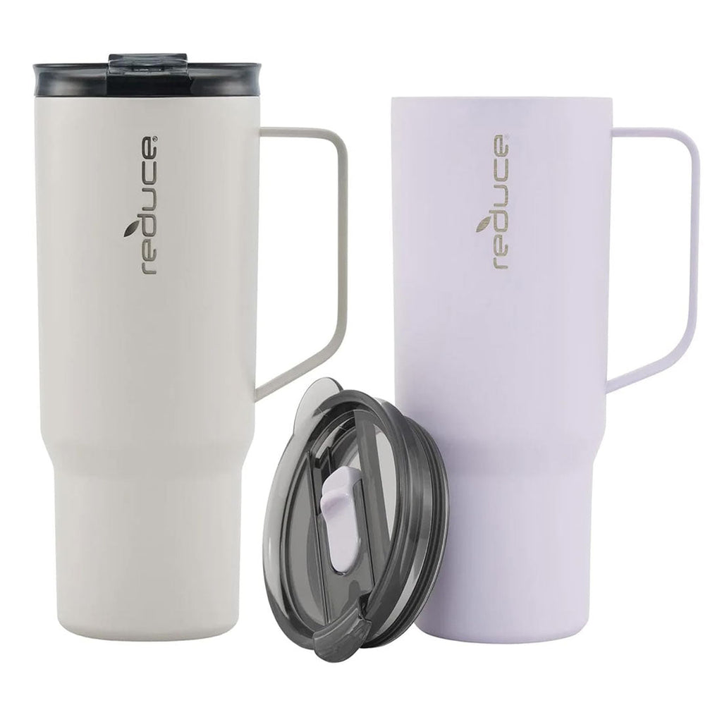 Reduce Hot1  Mug Vacuum Insulated Stainless Steel  710ml with Adjustable Flow Lid, 2 pack