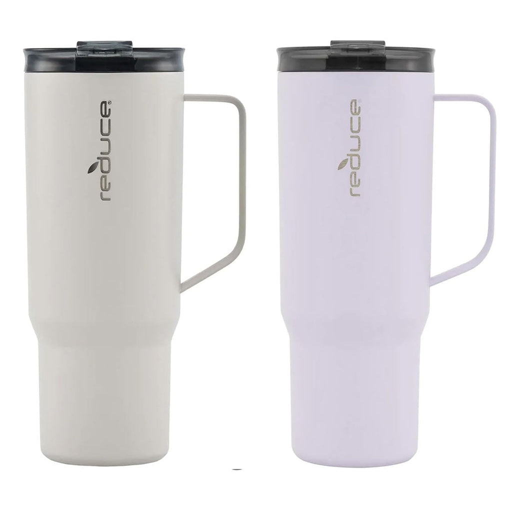 Reduce Hot1  Mug Vacuum Insulated Stainless Steel  710ml with Adjustable Flow Lid, 2 pack