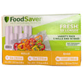 FoodSaver Vacuum Sealer Rolls And Bags Variety Pack - 5 Rolls And 36 Bags, BPA Free, (Rolls 20.3cm x 6.09m - 27.9cm x 4.87m, Bags 20.3cm x 25.4cm)