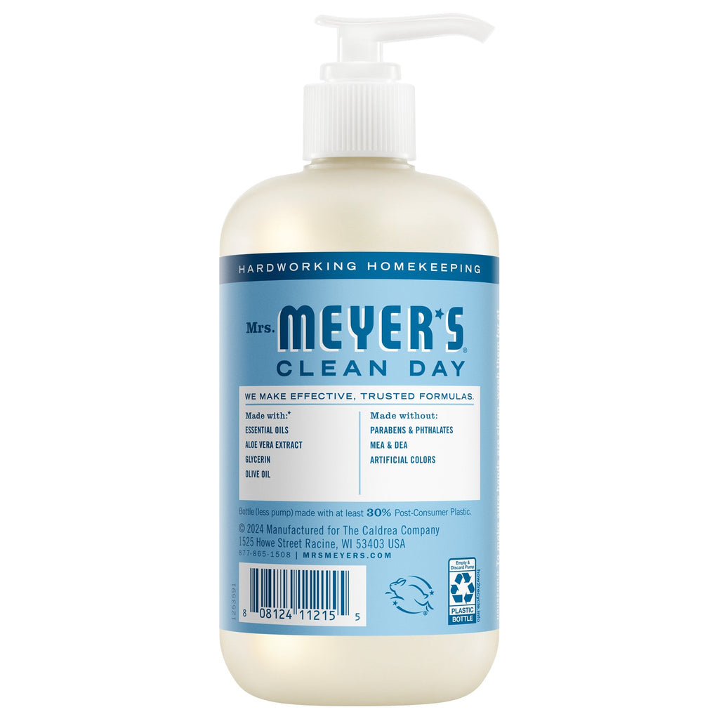Mrs. Meyer's Clean Day Hand Soap, Rain Water, 12.5 Oz ( 370 ml)